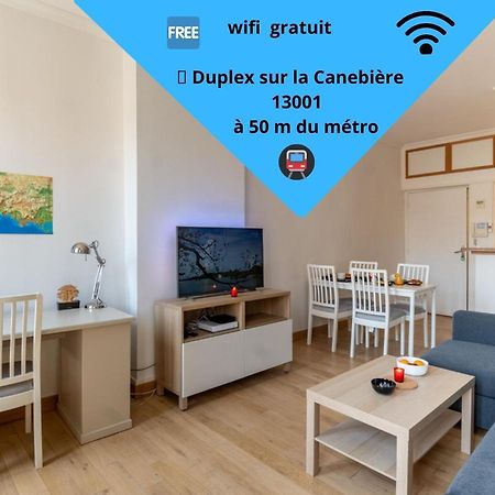 Duplex T3 Climatise Lägenhet Marseille Exteriör bild