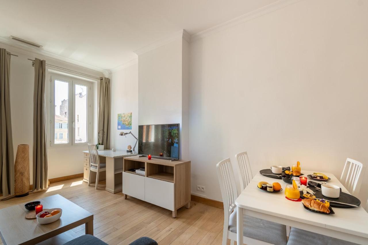 Duplex T3 Climatise Lägenhet Marseille Exteriör bild